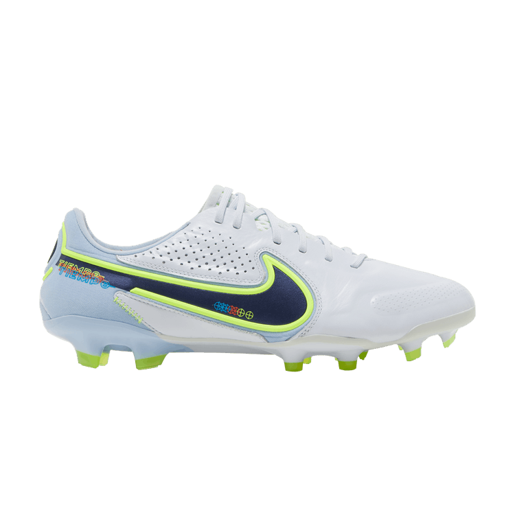 Tiempo Legend 9 Elite FG Grey Blackened Blue CZ8482-054 Nike Shoes